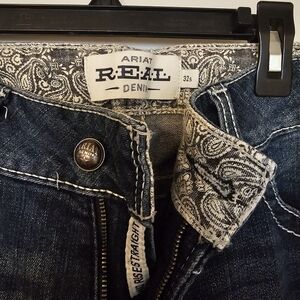 Ariat Women's Dark Blue Straight Leg Jeans